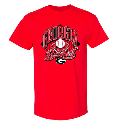 Georgia - NCAA Baseball : Ryland Zaborowski - Sports Shersey T-Shirt-0