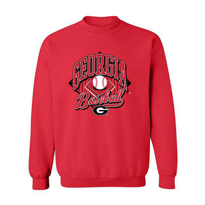 Georgia - NCAA Baseball : Sebastian Murillo - Sports Shersey Crewneck Sweatshirt-0