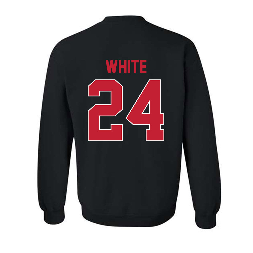Georgia - NCAA Softball : Esther White - Sport Shersey Crewneck Sweatshirt-1