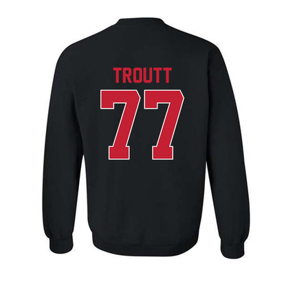 Georgia - NCAA Softball : Ella Troutt - Sport Shersey Crewneck Sweatshirt-1