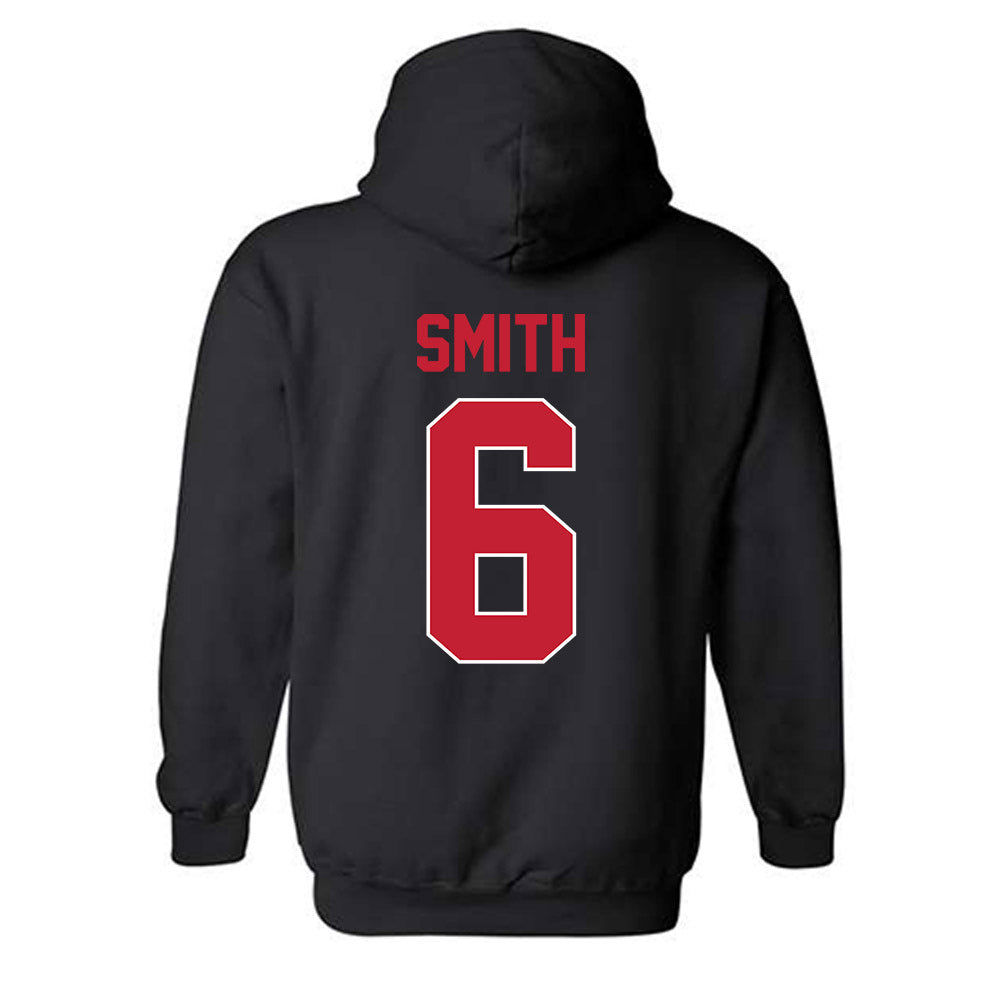 Georgia - NCAA Softball : Brooke Smith - Sport Shersey Hooded Sweatshirt-1