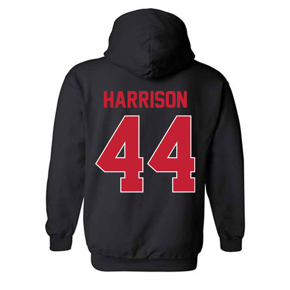 Georgia - NCAA Softball : Presley Harrison - Sport Shersey Hooded Sweatshirt-1