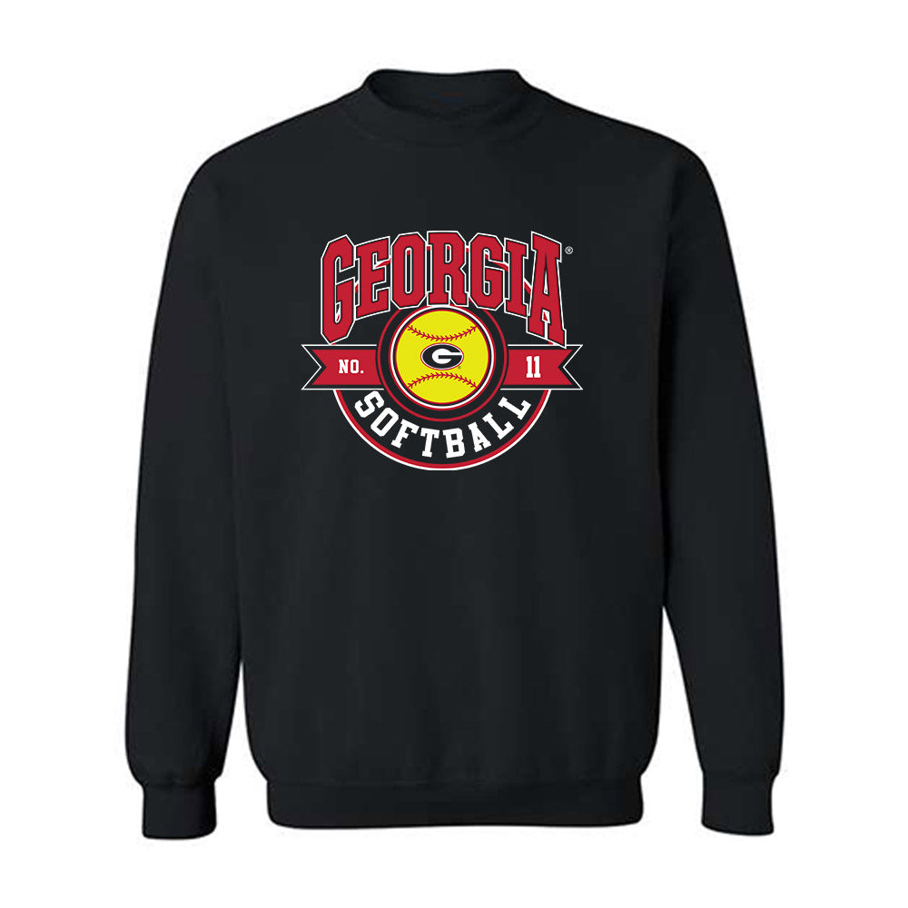 Georgia - NCAA Softball : Lyndi Rae Davis - Sport Shersey Crewneck Sweatshirt-0