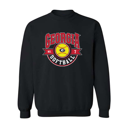 Georgia - NCAA Softball : Sarah Gordon - Sport Shersey Crewneck Sweatshirt-0