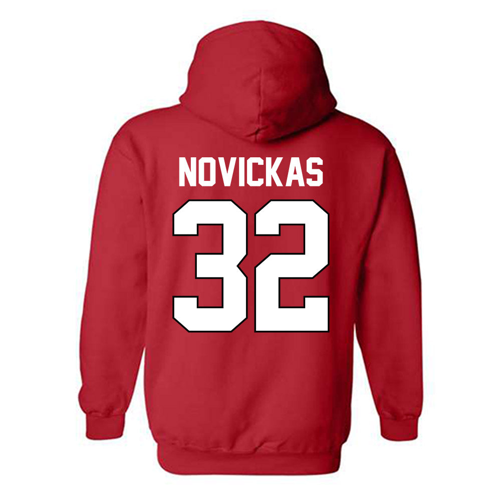 Georgia - NCAA Softball : Gabi Novickas - Sport Shersey Hooded Sweatshirt-1