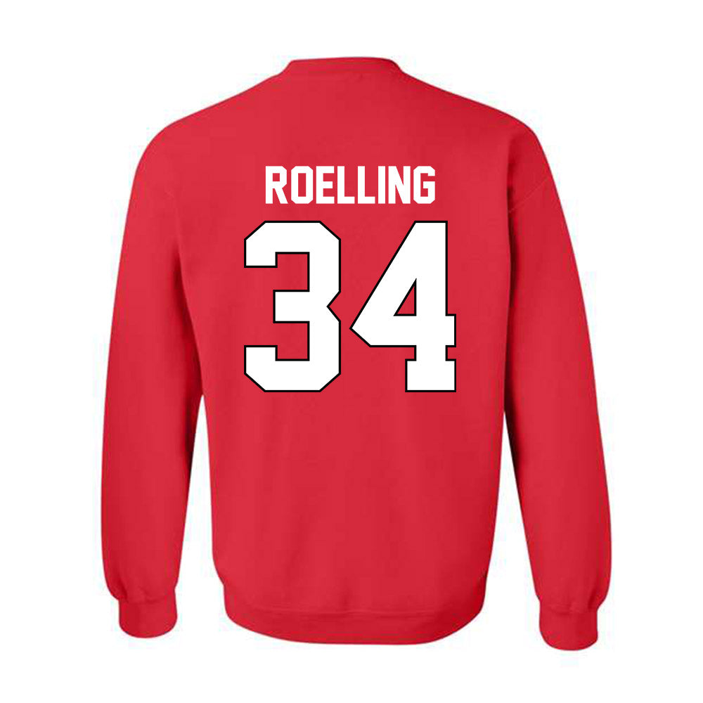 Georgia - NCAA Softball : Randi Roelling - Sport Shersey Crewneck Sweatshirt-1