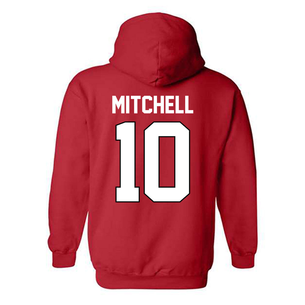 Georgia - NCAA Softball : Mollie Mitchell - Sport Shersey Hooded Sweatshirt-1