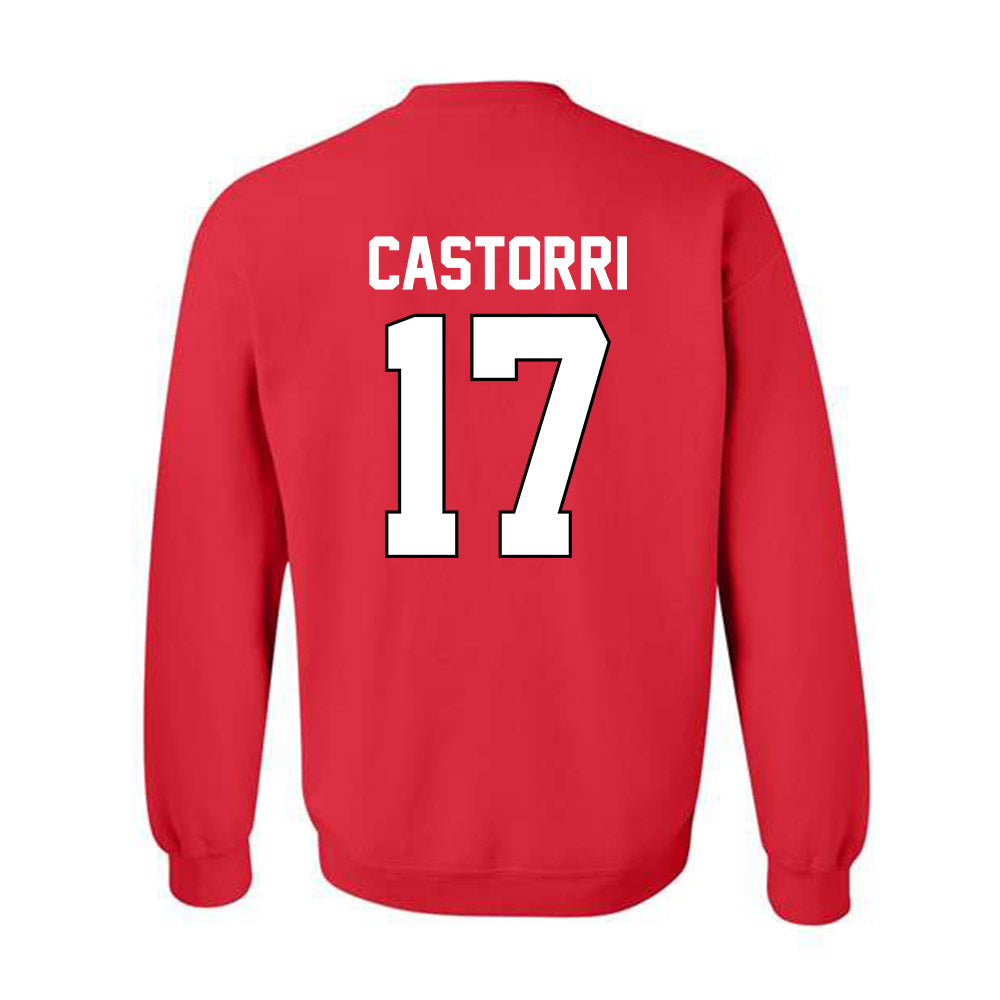 Georgia - NCAA Softball : Emma Castorri - Sport Shersey Crewneck Sweatshirt-1