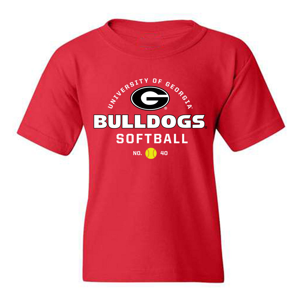 Georgia - NCAA Softball : Madison Kerpics - Youth T-Shirt