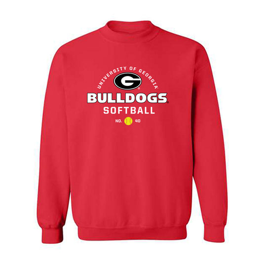 Georgia - NCAA Softball : Madison Kerpics - Crewneck Sweatshirt