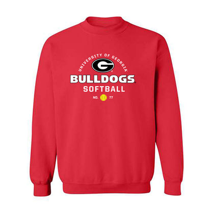 Georgia - NCAA Softball : Ella Troutt - Sport Shersey Crewneck Sweatshirt