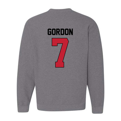 Georgia - NCAA Softball : Sarah Gordon - Sports Shersey Crewneck Sweatshirt