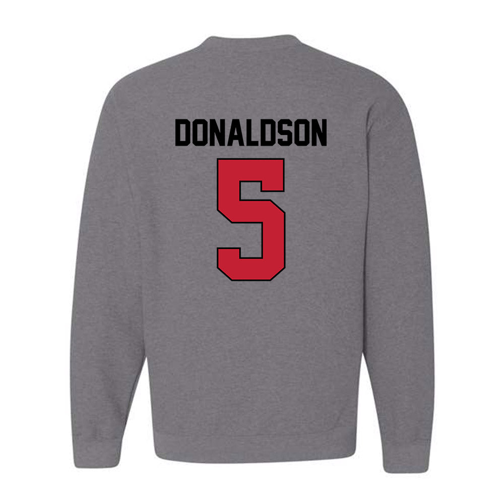 Georgia - NCAA Softball : Natalie Donaldson - Sports Shersey Crewneck Sweatshirt-1