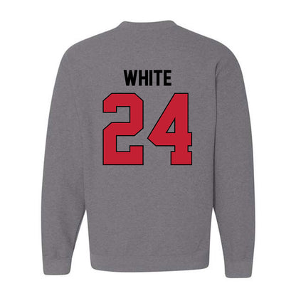 Georgia - NCAA Softball : Esther White - Sports Shersey Crewneck Sweatshirt-1