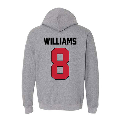 Georgia - NCAA Softball : Day-lee Williams - Sports Shersey Hooded Sweatshirt-1