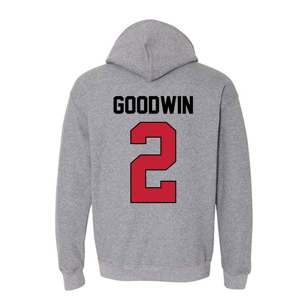 Georgia - NCAA Softball : Jaydyn Goodwin - Sports Shersey Hooded Sweatshirt-1