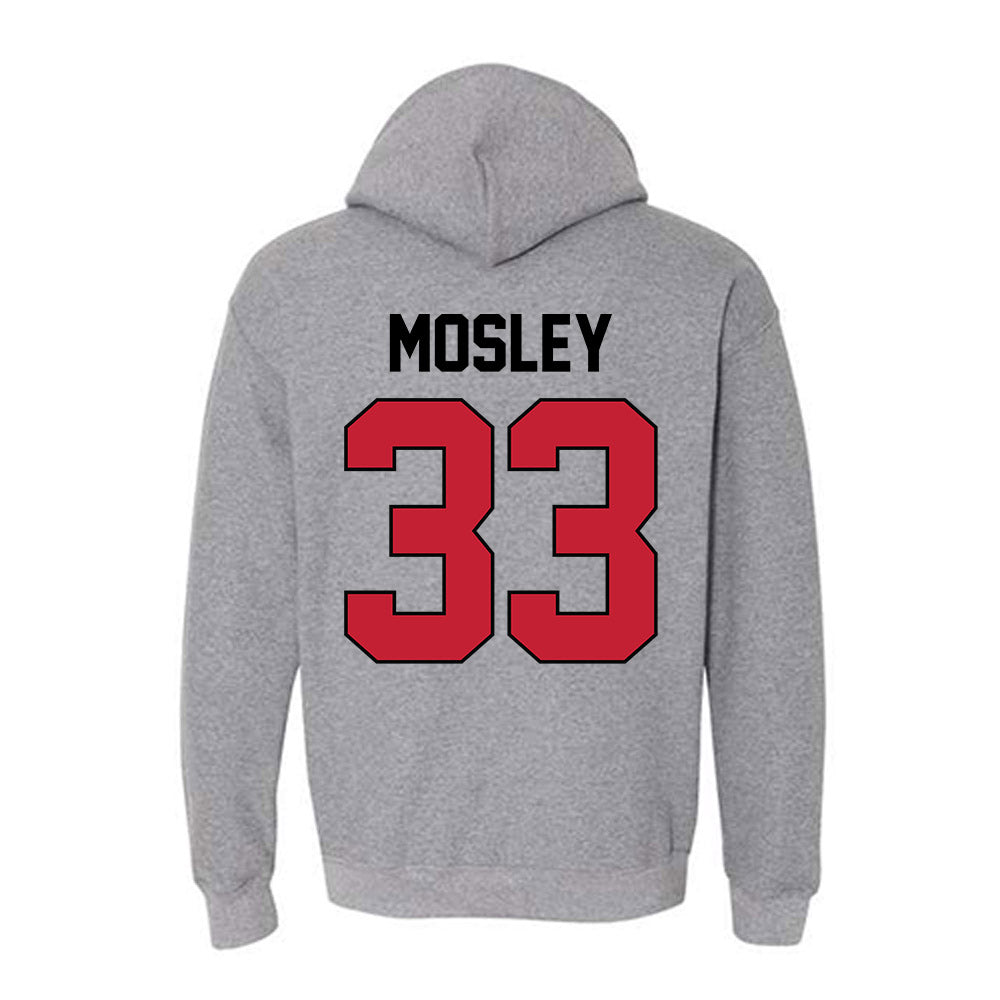 Georgia - NCAA Softball : Sara Mosley - Sports Shersey Hooded Sweatshirt