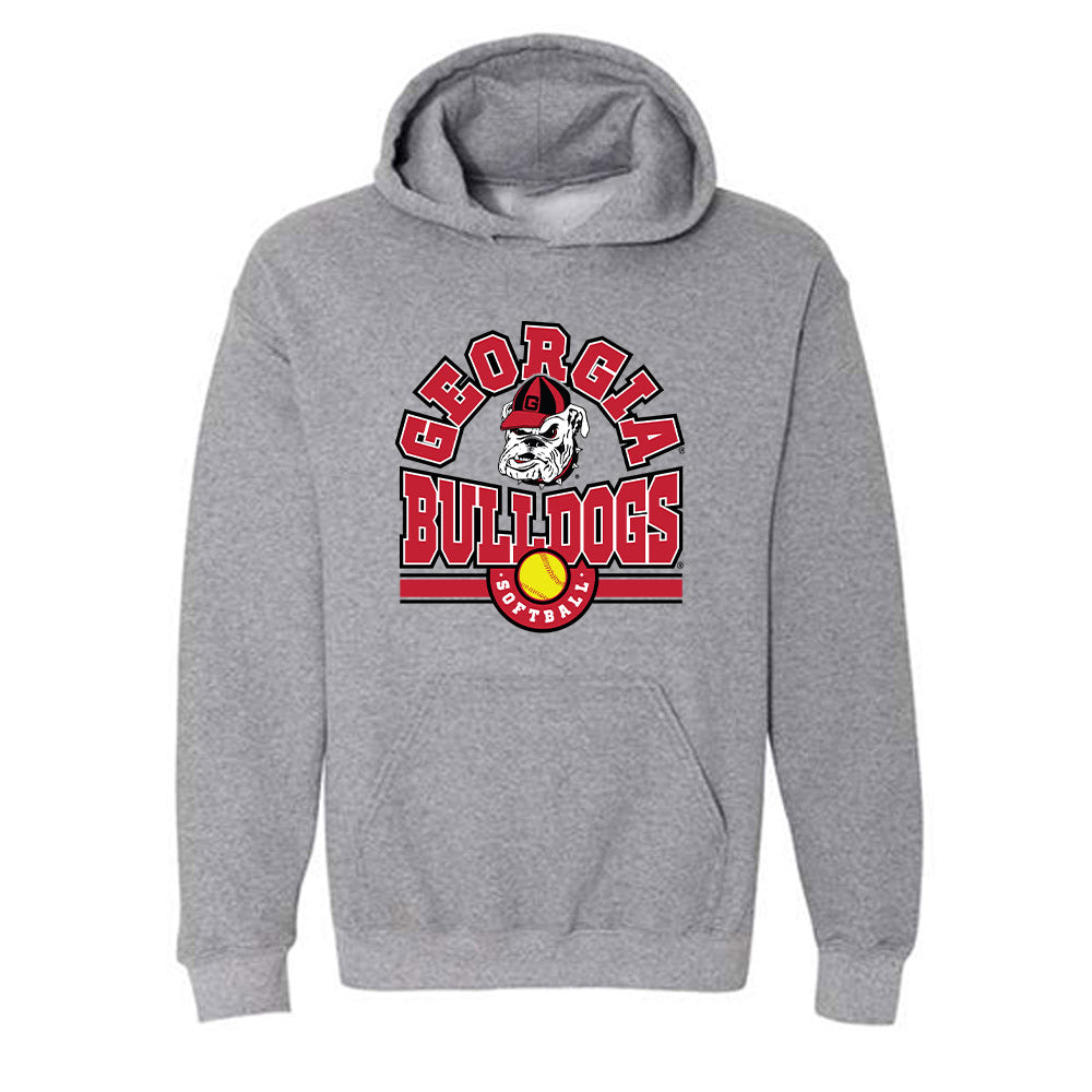 Georgia - NCAA Softball : Randi Roelling - Sports Shersey Hooded Sweatshirt-0