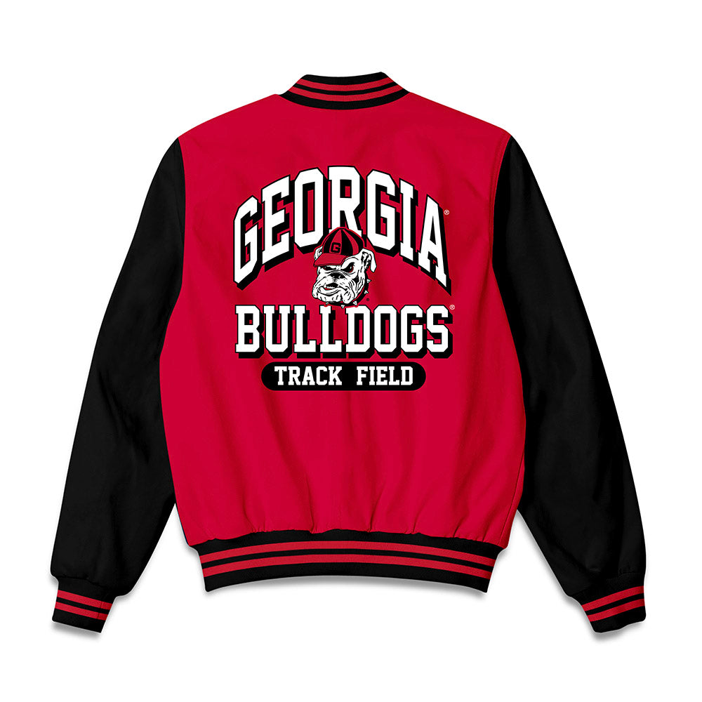 Georgia - NCAA Men's Track & Field : Jacob Carruthers - Bomber Jacket-1