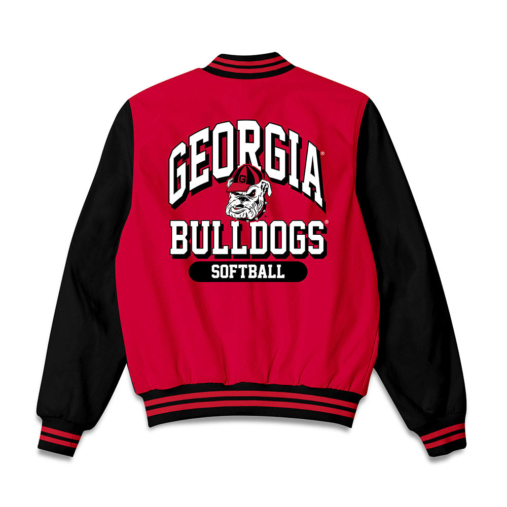 Georgia - NCAA Softball : Brooke Smith - Bomber Jacket-1
