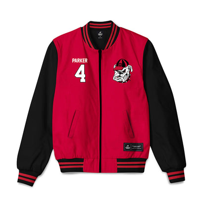 Georgia - NCAA Baseball : Erik Parker - Bomber Jacket