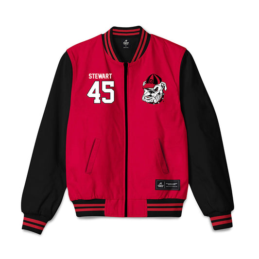 Georgia - NCAA Baseball : Bradley Stewart - Bomber Jacket