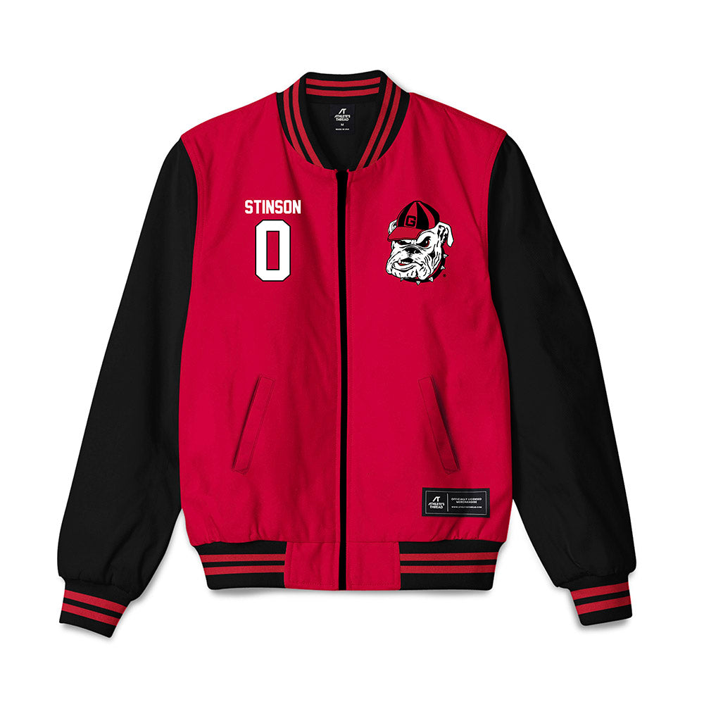 Georgia - NCAA Baseball : Josh Stinson -  Bomber Jacket