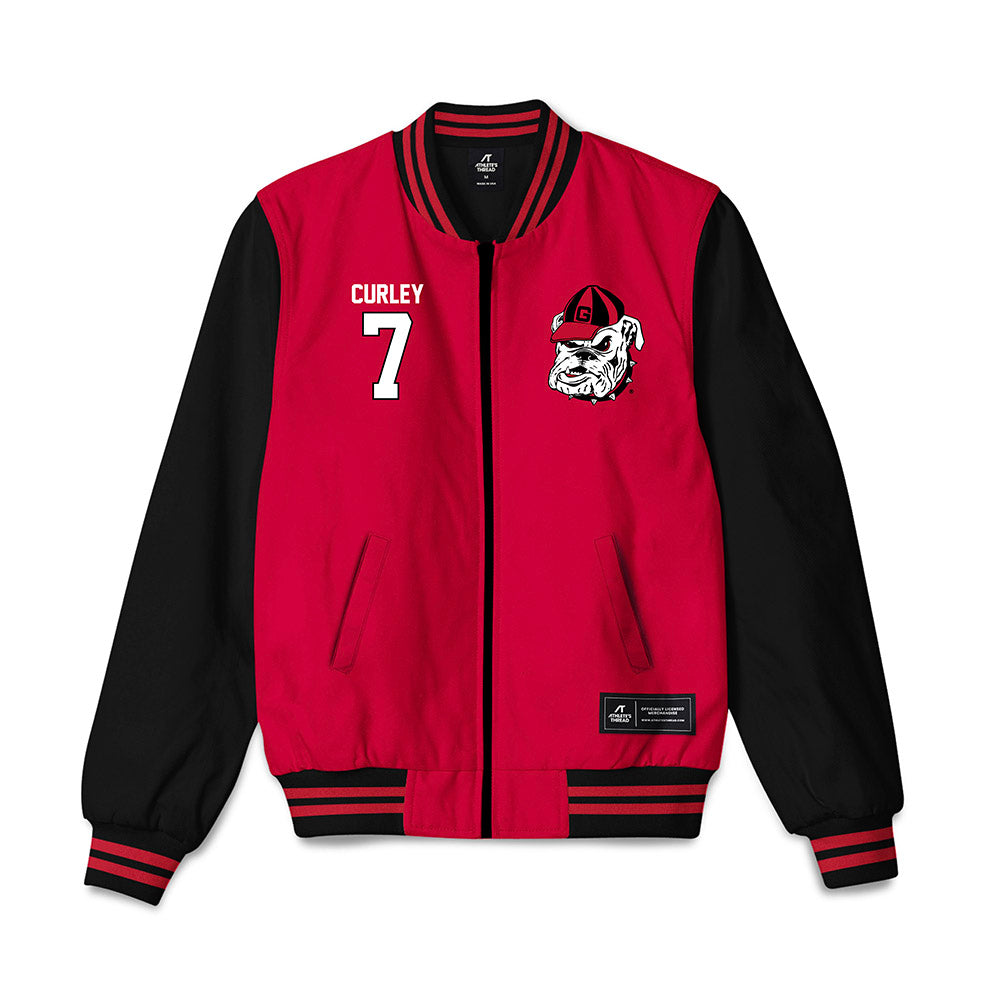 Georgia - NCAA Baseball : Brian Curley - Bomber Jacket-0