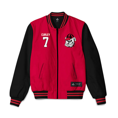 Georgia - NCAA Baseball : Brian Curley - Bomber Jacket-0