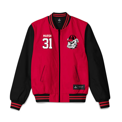 Georgia - NCAA Baseball : Chandler Marsh -  Bomber Jacket