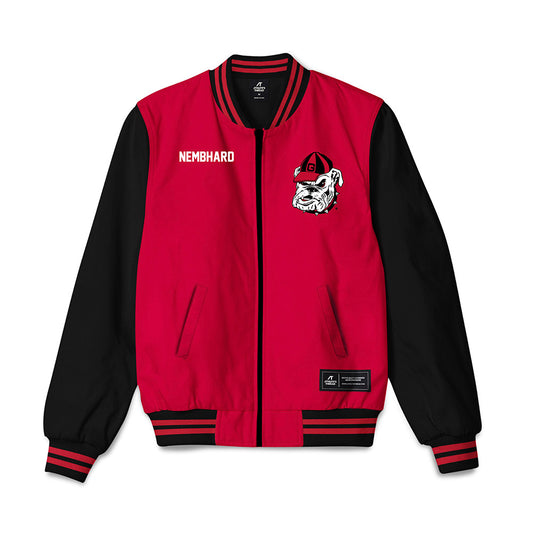 Georgia - NCAA Women's Track & Field : Danah Nembhard - Bomber Jacket-0