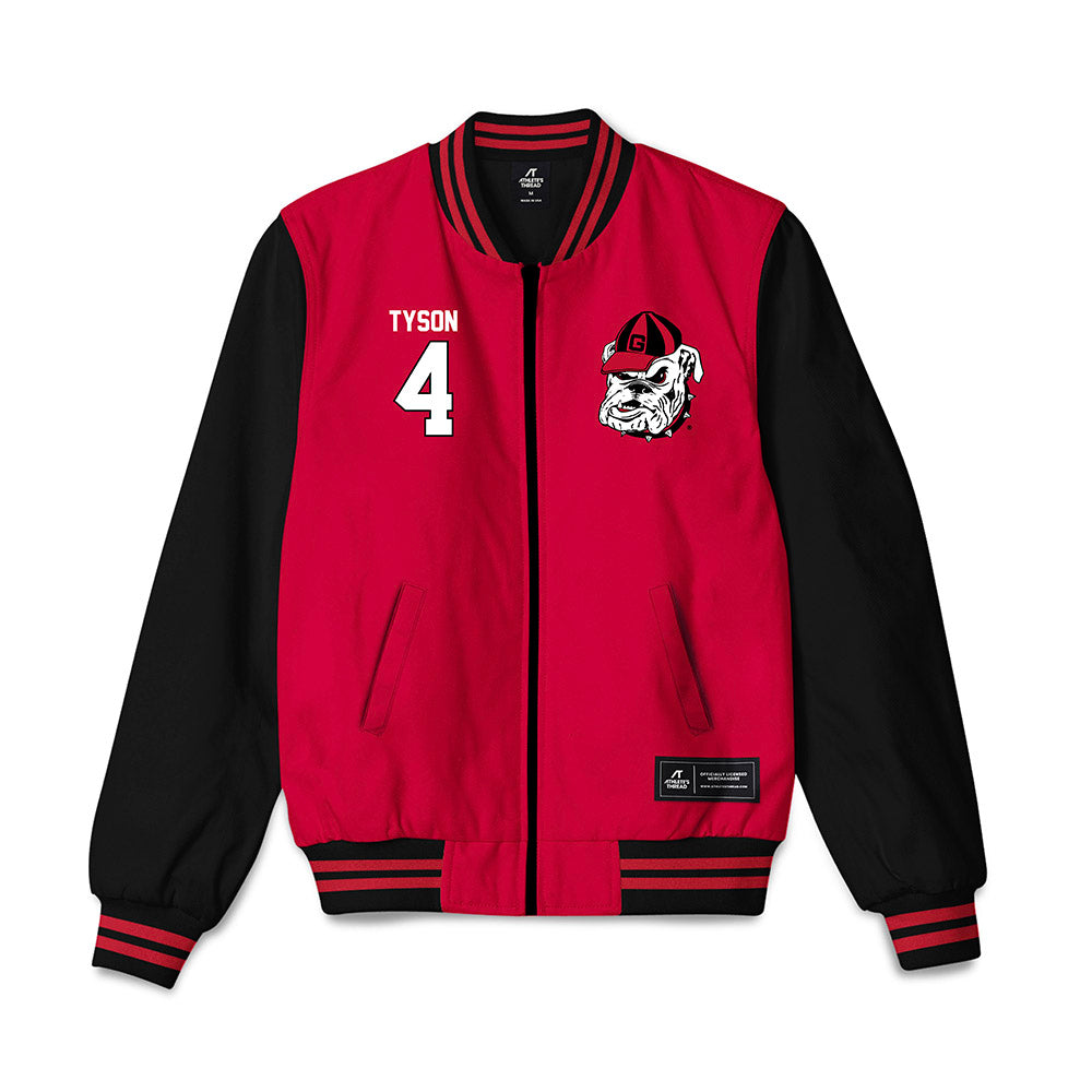 Georgia - NCAA Women's Volleyball : Kaiya Tyson - Bomber Jacket-0