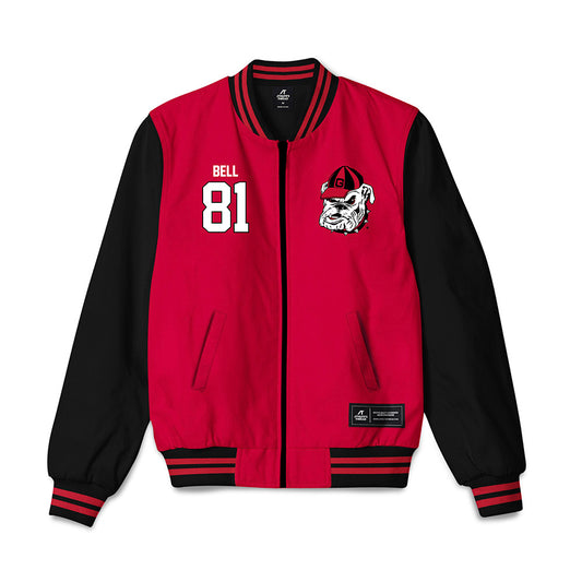 Georgia - NCAA Football : Jeremy Bell - Bomber Jacket-0