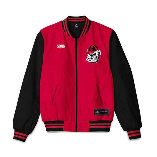 Georgia - NCAA Women's Golf : Kate Song - Bomber Jacket-0