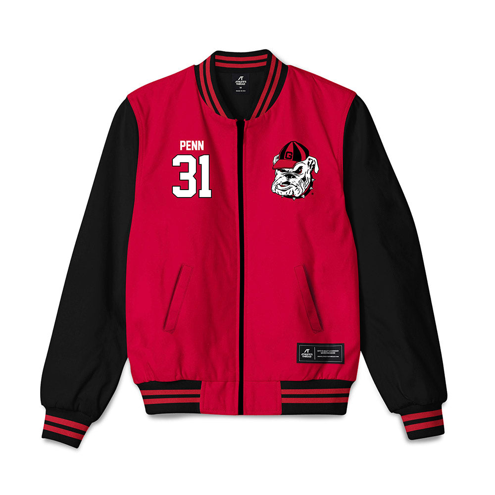 Georgia - NCAA Football : Wade Penn - Bomber Jacket-0
