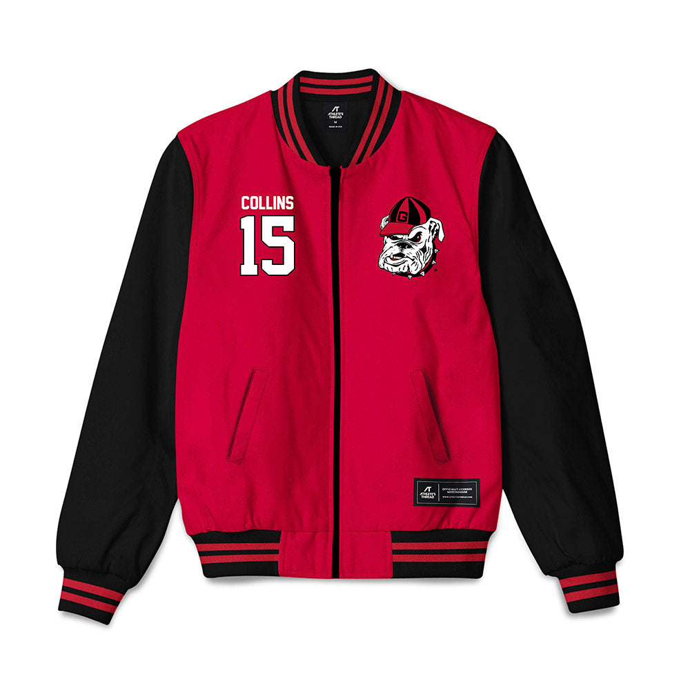 Georgia - NCAA Women's Volleyball : Marin Collins - Bomber Jacket-0