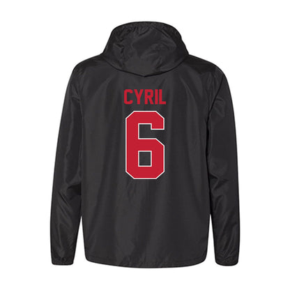 Georgia - NCAA Men's Basketball : Somtochukwu Cyril - Windbreaker-1