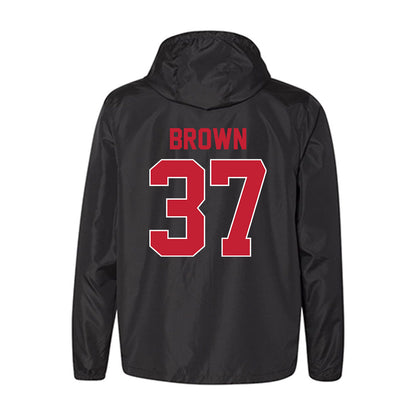 Georgia - NCAA Baseball : Zachary Brown - Windbreaker-1