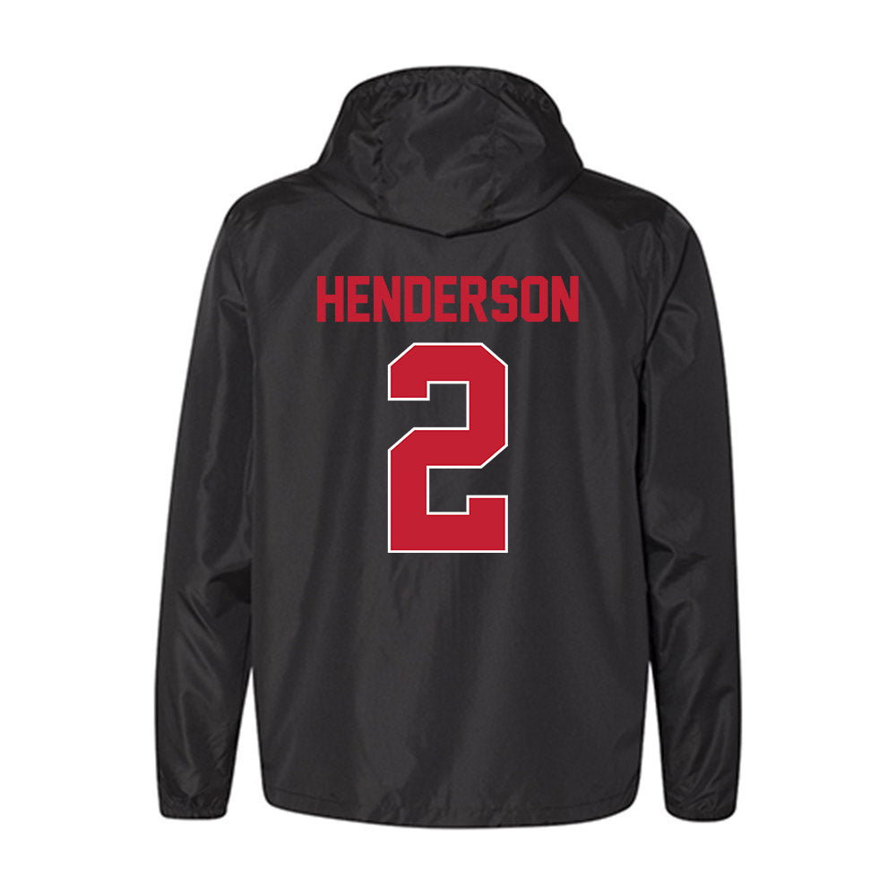 Georgia - NCAA Women's Basketball : Savannah Henderson - Windbreaker-1