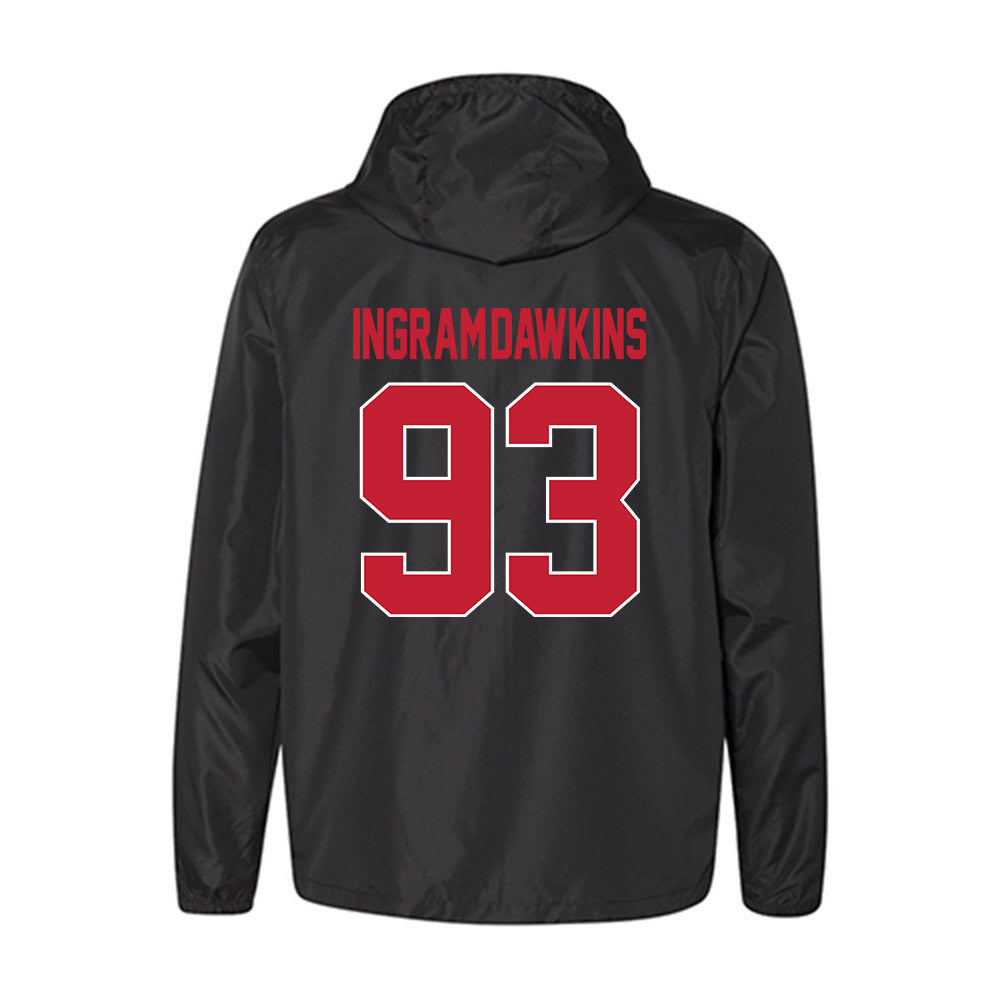 Georgia - NCAA Football : Tyrion Ingram-Dawkins - Windbreaker-1