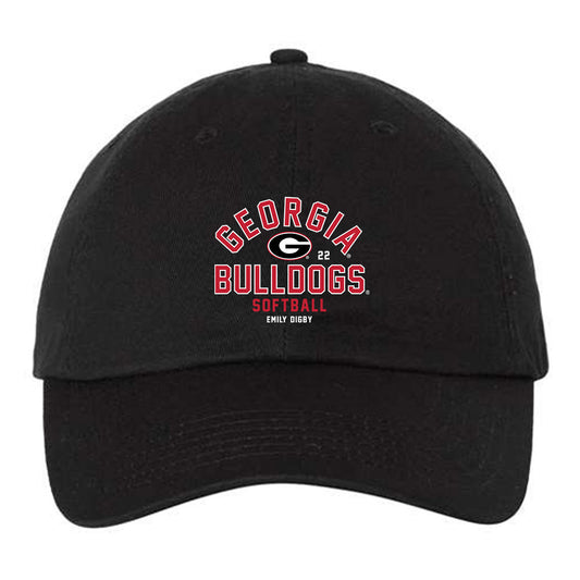 Georgia - NCAA Softball : Emily Digby - Dad Hat-0