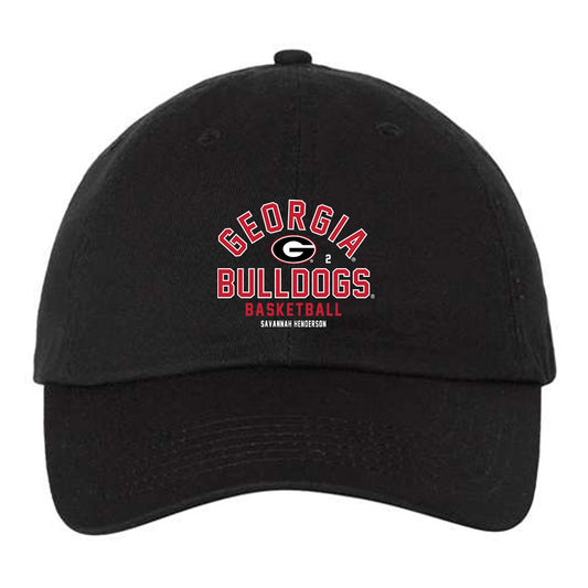 Georgia - NCAA Women's Basketball : Savannah Henderson - Dad Hat-0