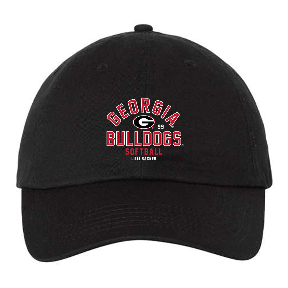 Georgia - NCAA Softball : Lilli Backes - Dad Hat-0