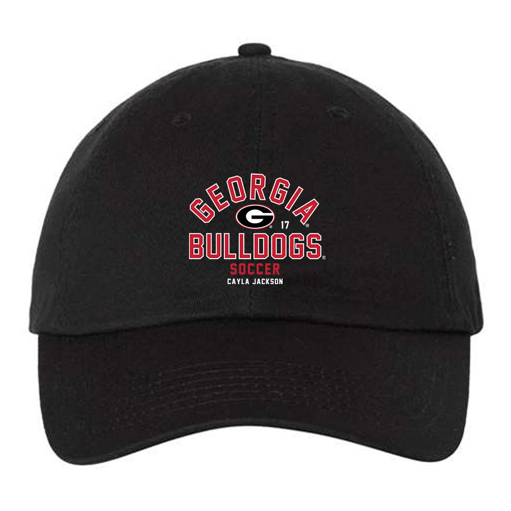 Georgia - NCAA Women's Soccer : Cayla Jackson - Dad Hat-0