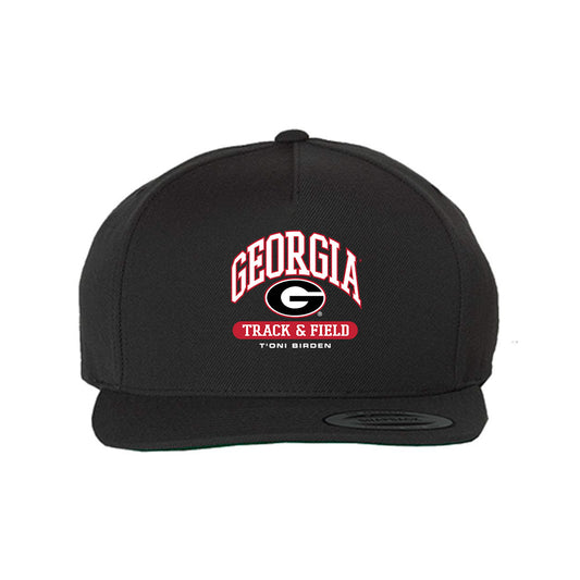 Georgia - NCAA Women's Track & Field : T'oni Birden - Snapback Hat-0