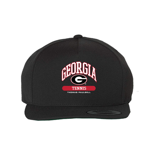 Georgia - NCAA Men's Tennis : Thomas Paulsell - Snapback Hat-0