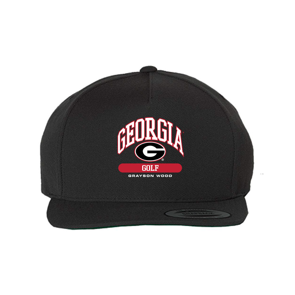 Georgia - NCAA Men's Golf : Grayson Wood - Snapback Hat-0