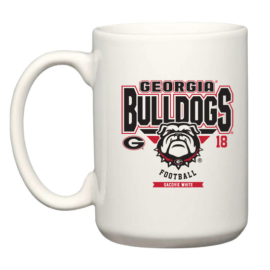 Georgia - NCAA Football : Sacovie White - Coffee Mug-0