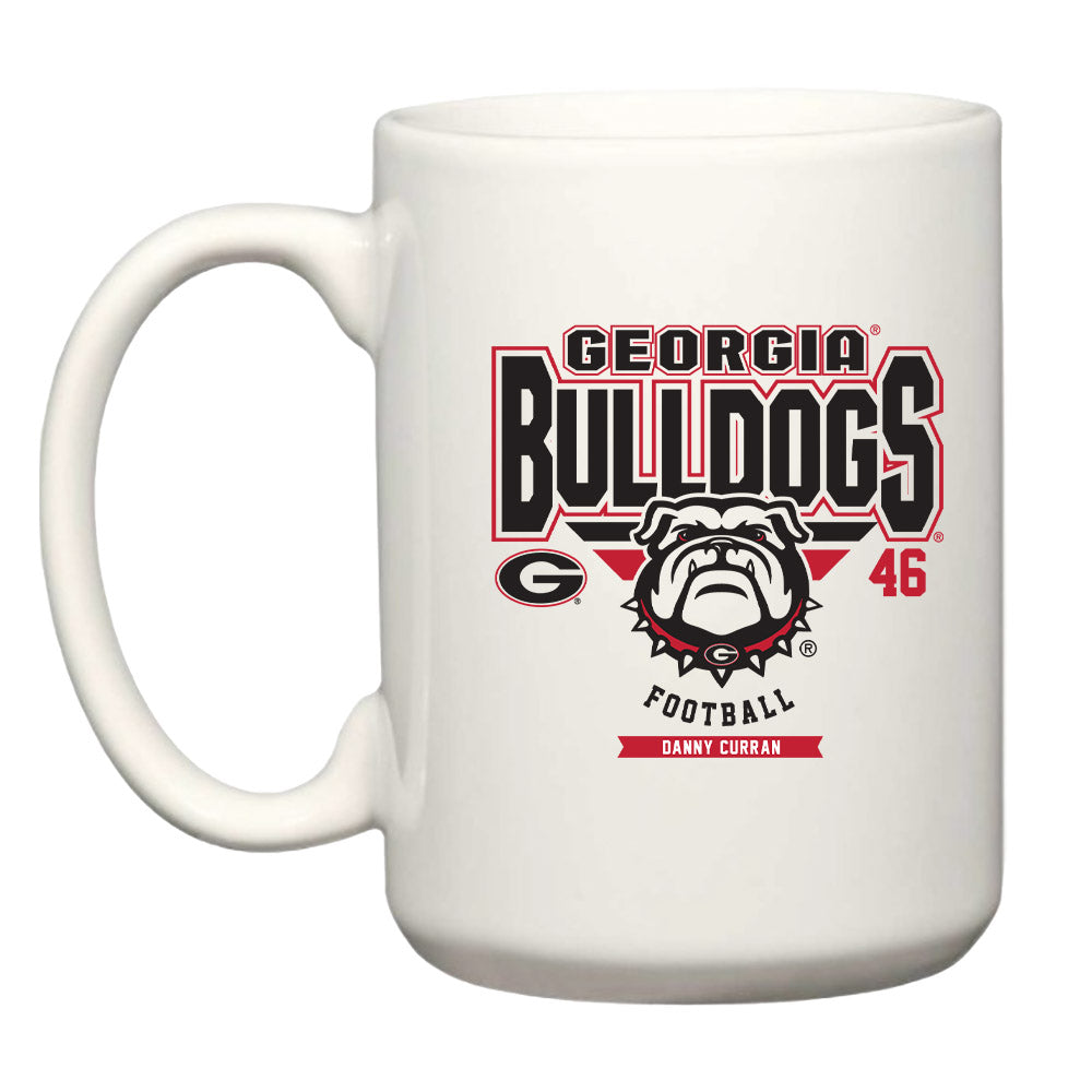 Georgia - NCAA Football : Danny Curran - Coffee Mug-0