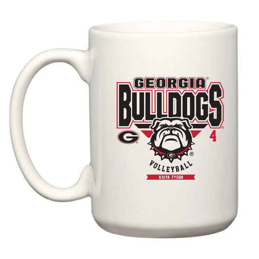 Georgia - NCAA Women's Volleyball : Kaiya Tyson - Coffee Mug-0
